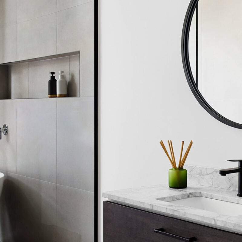 Port Melbourne Urban Bathroom - Bathrooms  Renovations